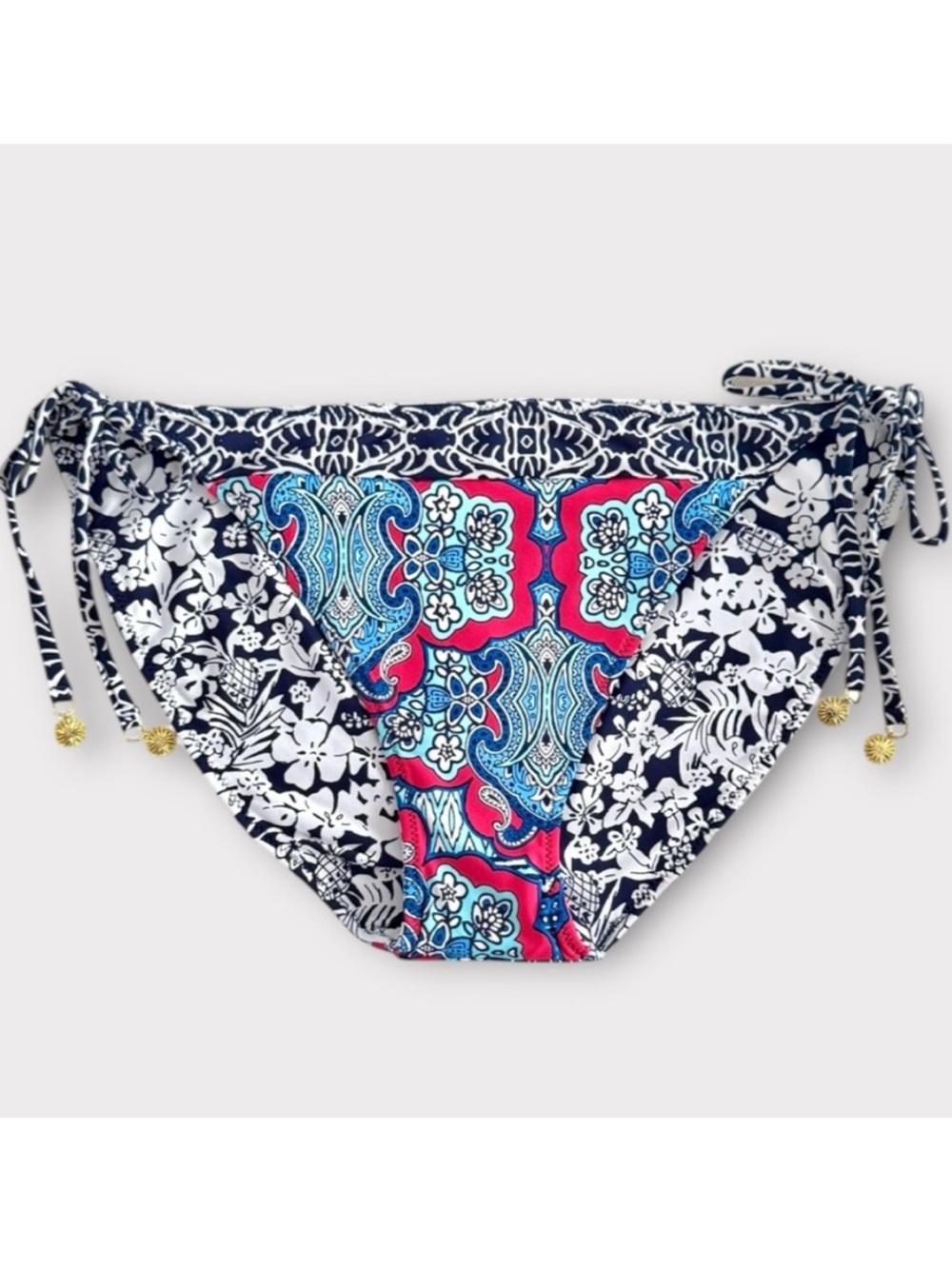 Tommy Bahama Riviera Tile Reversible String Bikini Bottom